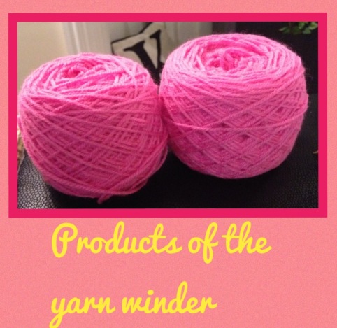Products of the yarn winder