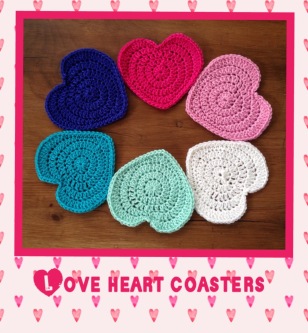 Heart Coasters